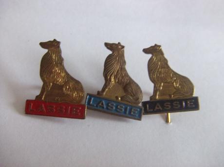 Lassie tv serie 3 verschillende speldjes